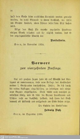 Vorwort zur vierzehnten Auflage