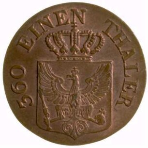 Münze, Pfennig, 1827