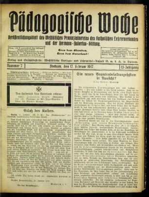 ¬Ein¬ neues Beamtenbesoldungssystem in Aussicht?