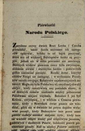 Dzieje Królestwa Polskiego, krótko lat porzạdkiem opisane przez J. Albertrandego [Jan Albertrandi] : [Titelblatt fehlt], 1