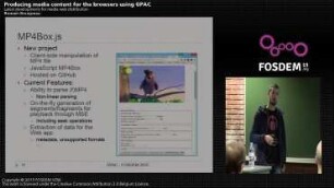 Producing media content for the browsers using GPAC: Latest developments for media web distribution
