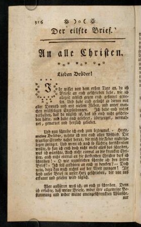 316-320, Der eilfte Brief.