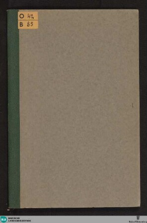 Bericht über die Feier der Einweihung der Neubauten und der Aula der Technischen Hochschule Karlsruhe : am 17., 18. und 19. Mai 1899