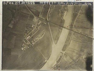 Eisenbahnbrücke bei Schwabelweiß unterhalb Regensburg (3500 m)