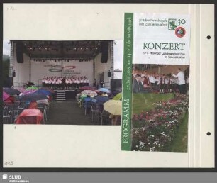 Konzert zur 3. Thüringer Landesgartenschau in Schmalkalden