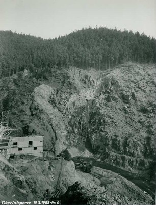 Okertalsperre, 1952-1955