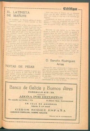 D. Serafín Rodríguez Arias