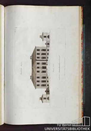 Plate 27. Ryston-Hall. Entrance Front.