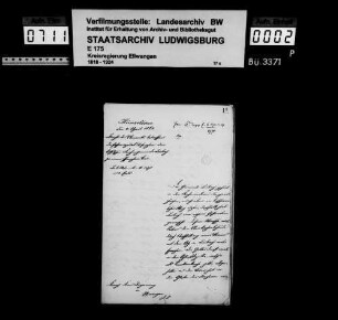 Schuldenwesen der Pfarrgemeinde Laibach