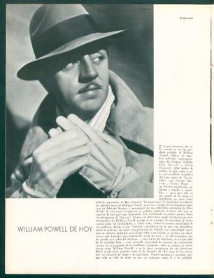 William Powell de hoy