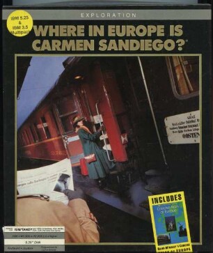 Where in Europe is Carmen Sandiego?