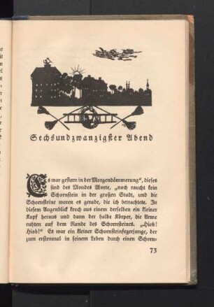 Sechsundzwanzigster Abend