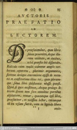 Auctoris Praefatio Ad Lectorem