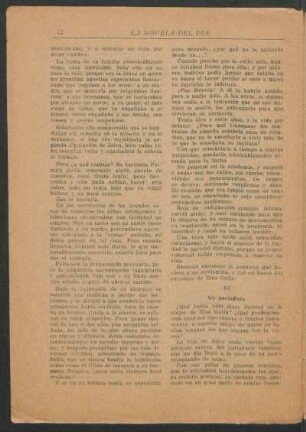 III - Un periodista