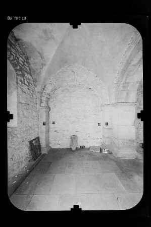 Ermsleben (Falkenstein/Harz-Ermsleben). Konradsburg (um 1200). Chor. Inneres