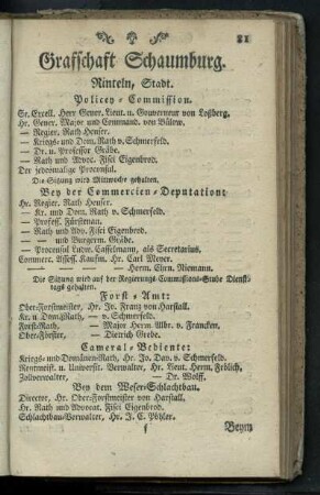 Grafschaft Schaumburg