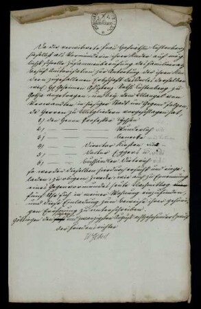 Bl. 24-27: Vormundschaftsakte August 1812. Protokolle (Ansetzungssachtitel von Bearbeiter/in), Göttingen, 27.8.1812