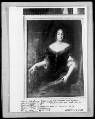 Gräfin Wilhelmine Christiane von Waldeck und Pyrmont