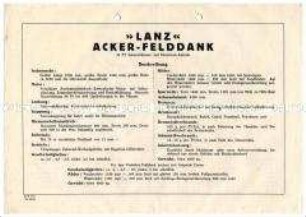 Abbildung von einem Motor für Landwirtschaft und Industrie