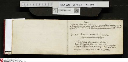 Stammbuch des Ernst Philipp Ludwig Zellmann (1763-1795) aus
                           Braunschweig