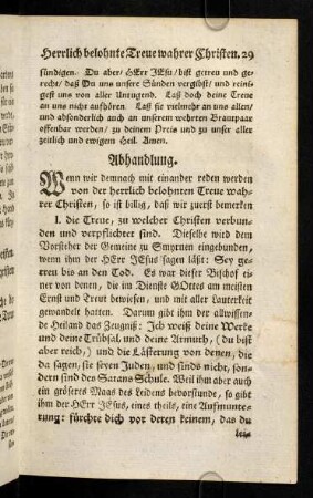 29-45, Abhandlung