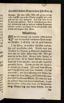 29-45, Abhandlung