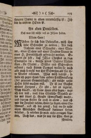 173-183, Machen sie sich kein Bedenken...