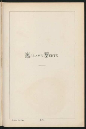 II. 88. Madame Verte