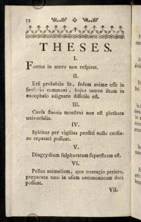 52-55, Theses; Epigramma