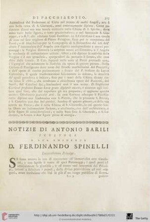 Notizie di Antonio Barili