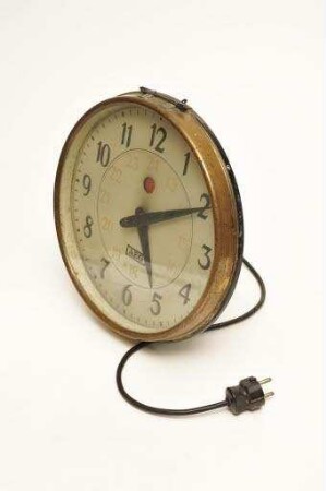 Synchron - Netzanschlußuhr für Wechselstrom (Wanduhr)