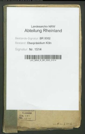 Anstellungsgesuche sub Litteris: (Sub C)
