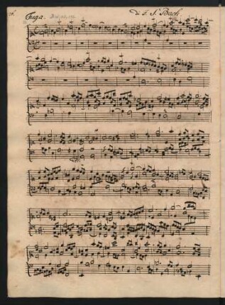 Präludien und Fugen. Auszüge; org; d-Moll; BWV 538b