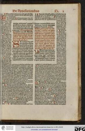 Valet appellatio coram maiore parte plurimum iudicium sed appellato est appellato delatio...