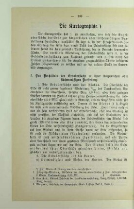 Die Kartographie