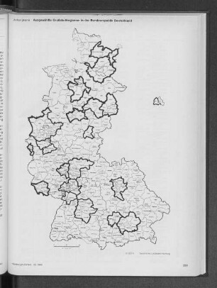 Ausgewählte Großstadtregionen in der Bundesrepublik Deutschland