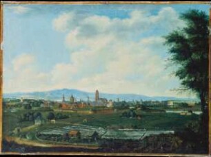 Ansicht von Frankfurt und Sachsenhausen