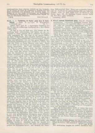 104-105 [Rezension] Nemesii episcopi premnon physicon sive peri physeos anthropou liber, a. N. Alfano archiep