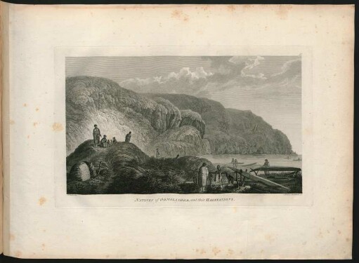 57. Natives of Oonalashka, and their Habitations.