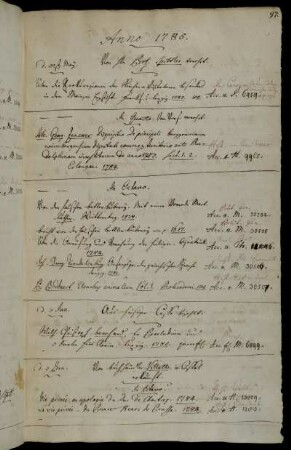 Von Hhn Prof. Spittler verehrt. - Vom Verf. [Johann Georg Zencker] verehrt. - Aus hiesiger Casse bezahlt. - Von Buchhändler Villette in Cassel erkauft.