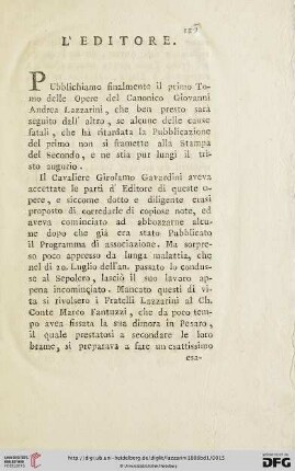 L'Editore