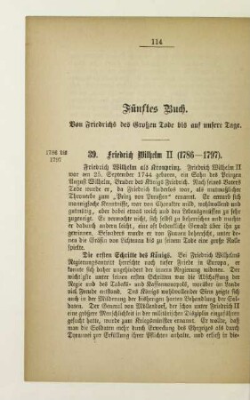39. Friedrich Wilhelm II. (1786-1797)