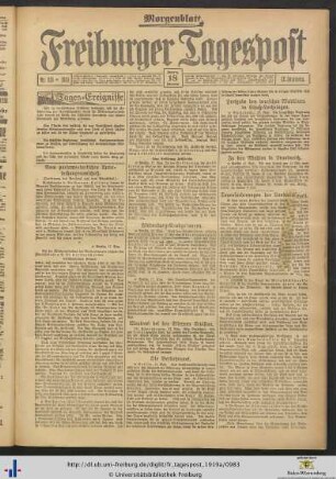 18.11.1919 (Morgenblatt)