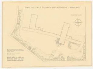 Gartenanlage Evangelische Volksschule, Erkrath: Bepflanzungsplan, 1. Bauabschnitt 1:200