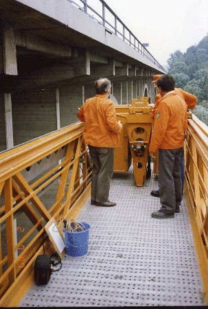 Rohrbachviadukt (Friedensbrücke) Bauwerkuntersuchung