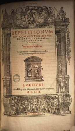 Repetitiones seu commentaria in varia iurisconsultorum responsa, 6