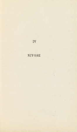 IV. Nivose