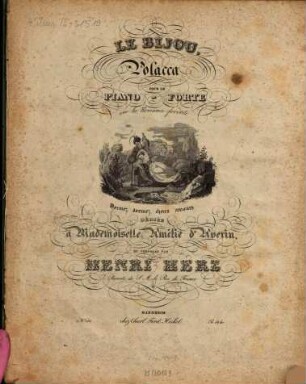 Le bijou : polacca pour le piano-forte sur la romance favorite ; Dormez, dormez chères amours ; (op. 53)