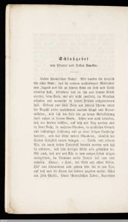 Schlußgebet