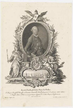 Bildnis von Erich Christoph Liber Baro de Plotho